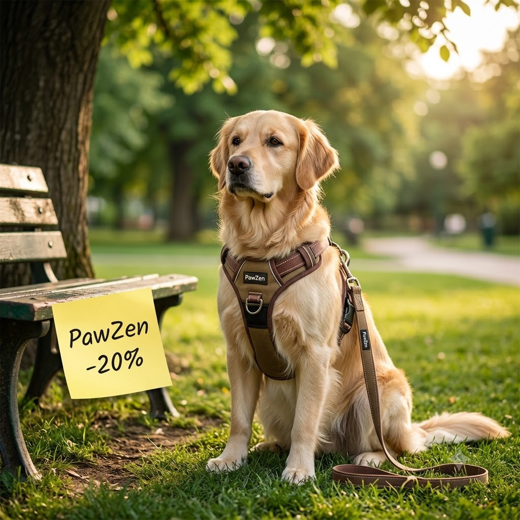 Harnais Anti-Traction PawZen — Reprenez le Contrôle de Vos Balades
