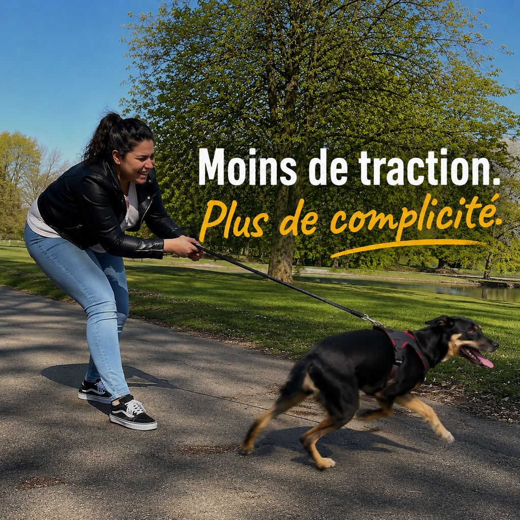 Harnais Anti-Traction PawZen — Reprenez le Contrôle de Vos Balades